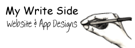 My Write Side Website and App Design